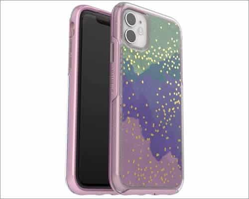 otterbox symmetry clear series designer case for iphone 11, 11 pro and 11 pro max