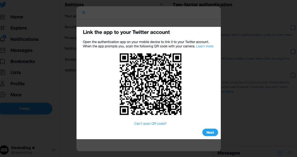 How to Enable 2FA for Twitter  Two Factor Authentication  - 36