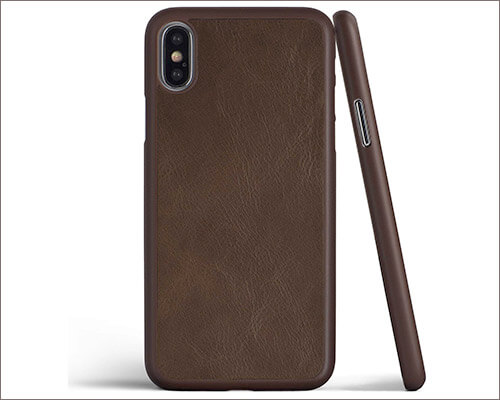 totallee Leather Case for iPhone Xs