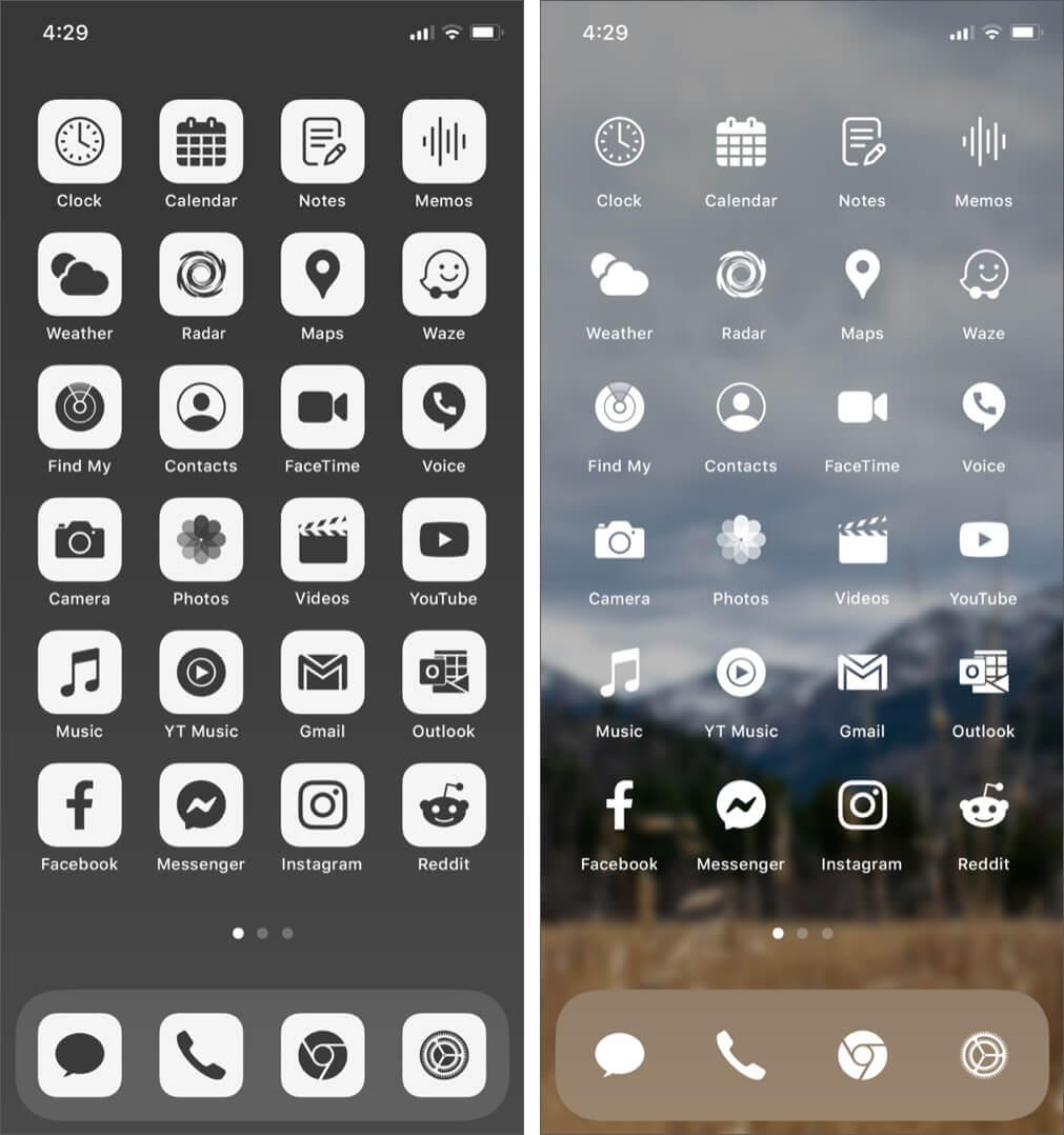Use Ruffsnap App Icons on iPhone Running iOS 14