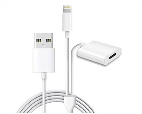 ANIASOM Apple Pencil Charging Adapter Cable