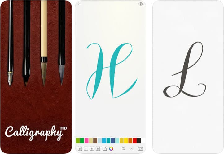 Calligraphy HD iPhone and iPad App Screenshot