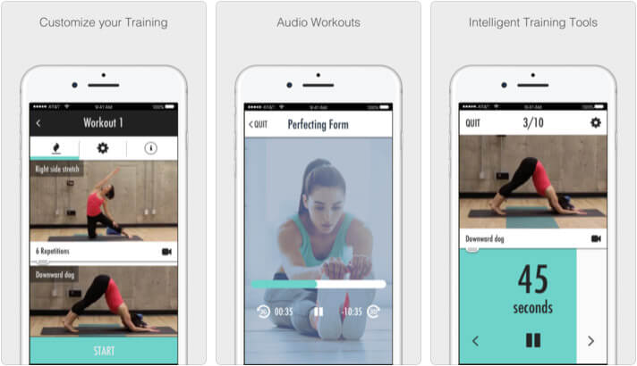 Dance strength training dance learning iphone app screenshot