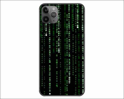 Decalrus Coding Themed Skin Cover Wrap for iPhone 11 Pro Max