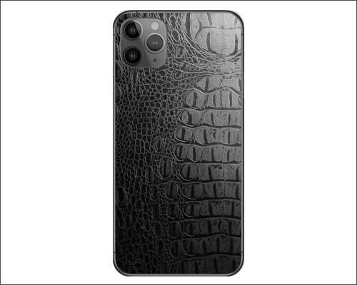 Decalrus Crocodile Texture Skin and Wrap for iPhone 11 Pro Max