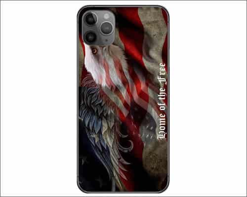 Decalrus Eagle Themed Sticker Cover Wrap for iPhone 11 Pro Max