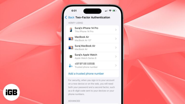 Secure your Apple Account with two-factor authentication.
