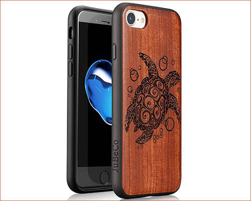 JuBeCo Wooden Case for iPhone 7