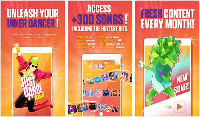 Just dance now iphone and ipad app screenshot