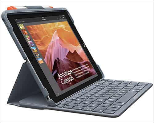 Logitech slim folio keyboard case for ipad 10 2 inch Logitech Slim Folio Keyboard Case for iPad 10.2-inch