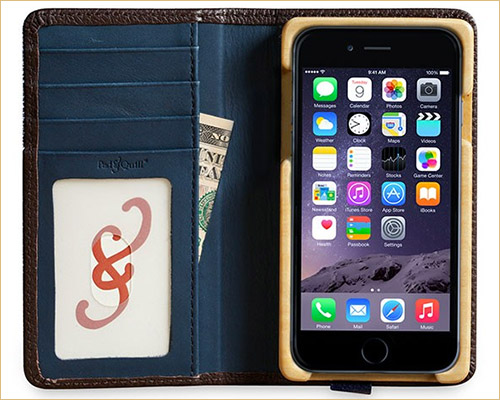 Luxury Pocket Book iPhone 7 Wooden Case