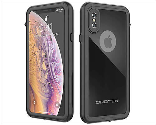 ORDTBY iPhone Xs Waterproof Case