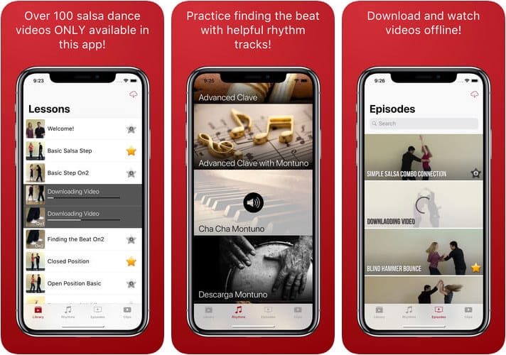 Pocket Salsa iPhone and iPad App Screenshot