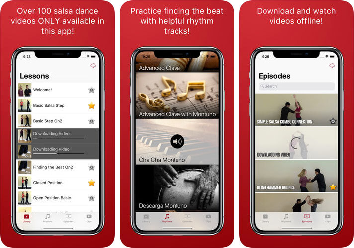 Pocket salsa iphone and ipad app screenshot