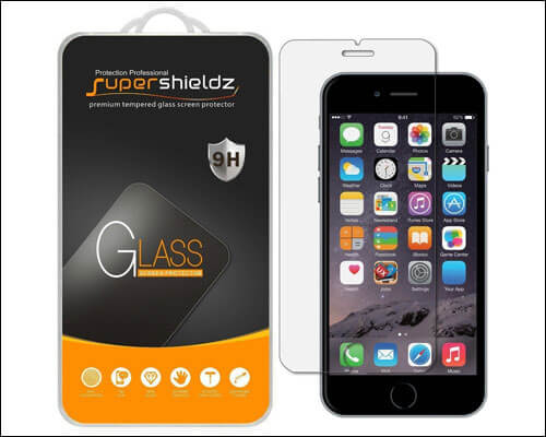 Supershieldz iPhone 7 Tempered Glass Screen Protector