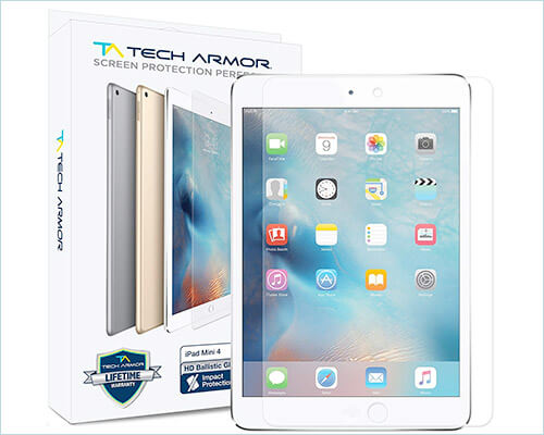 Tech Armor Ballistic Glass Screen Protector for iPad Mini 5