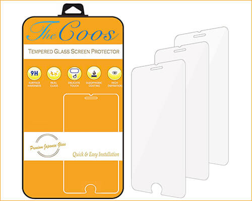 TheCoos iPhone 7 Tempered Glass Screen Protector