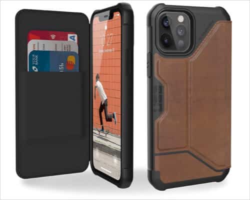 UAG Rugged Folio Case for iPhone 12, 12 Pro, 12 Pro Max
