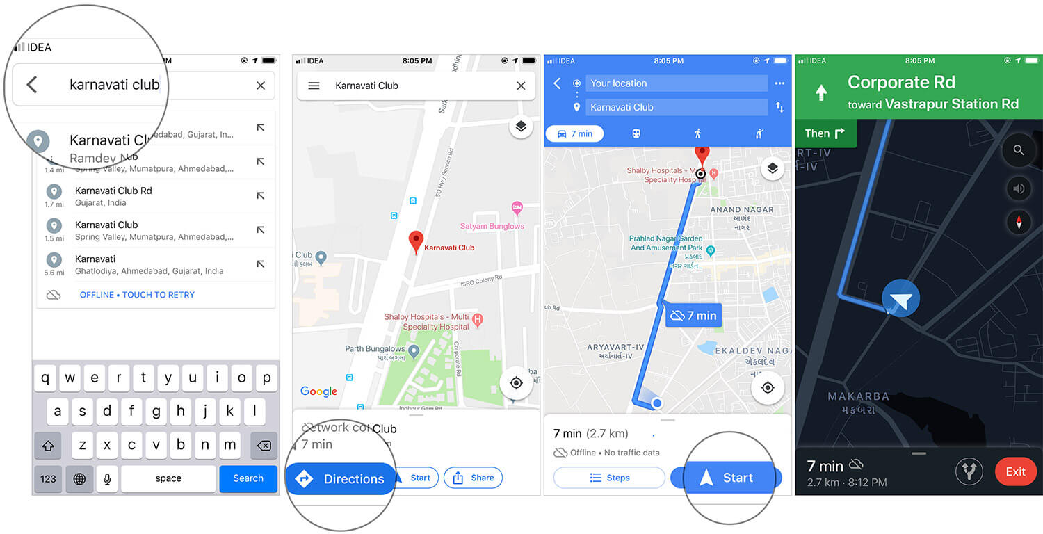 Use Google Maps Without Internet Connection on iPhone or Android