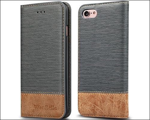 WenBelle iPhone 8 Folio Case