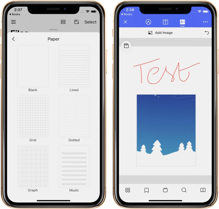 Создание нового PDF-файла с помощью PDFelement Pro на iPhone