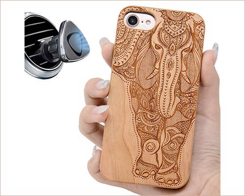iProductsUS iPhone 7 Wooden Case