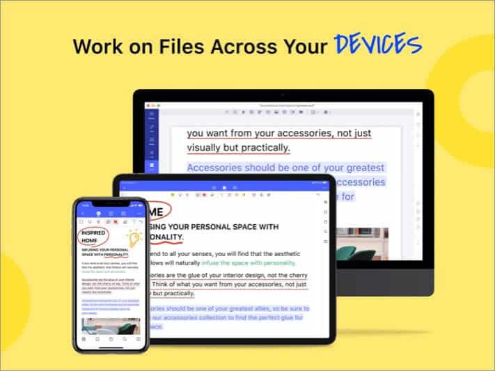 Используйте PDFelement Pro на всех платформах со всех устройств