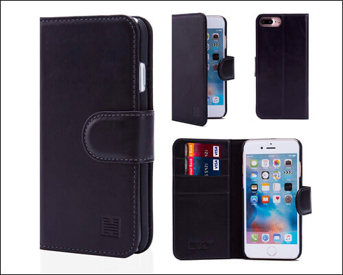 32ndShop iPhone 7 Plus Leather Wallet Case