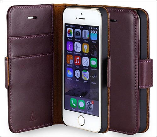 Aceabove Wallet Case for iPhone SE