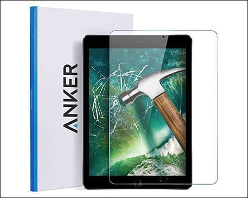 Anker 97 inch iPad 2018 Tempered Glass Screen Protector