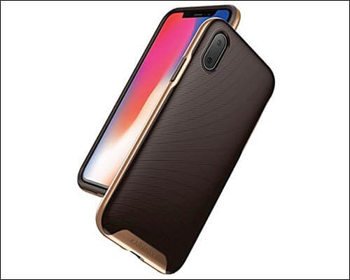 Anker karapax breeze iphone x wilress charging support case