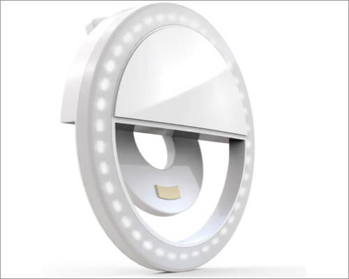 Auxiwa Clip-on Selfie Ring Light for iPhone