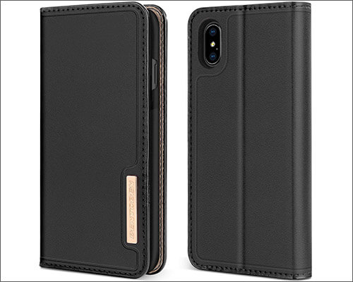 BENTOBEN Leather Case for iPhone XS Max
