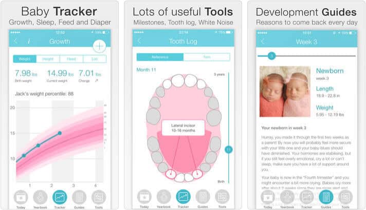 Baby Plus iPhone and iPad App Screenshot