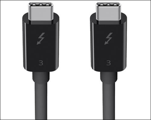 Belkin Thunderbolt 3 Cable for iMac Pro