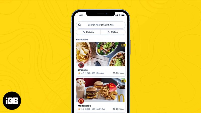 Best Food Delivery Apps for iPhone