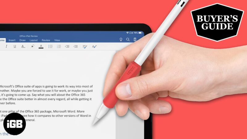 Best Grip Holders for Apple Pencil 2