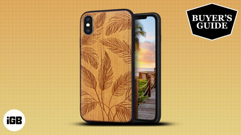 Best Wooden Cases for iPhone Xs Max in 2024