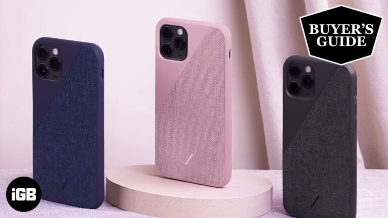 Best fabric cases for iPhone 11, 11 Pro, and Pro Max in 2024