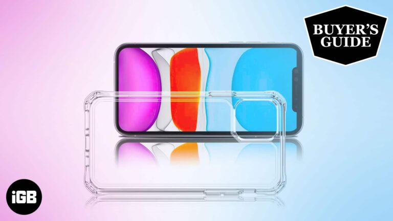 Best iPhone 11 Pro clear cases in 2024