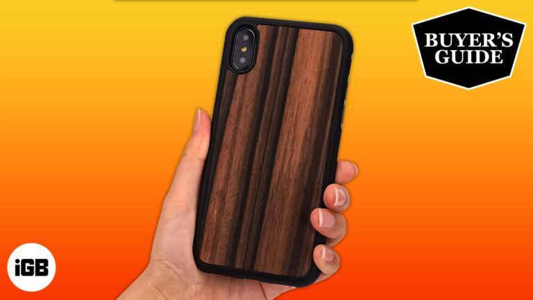 Best iphone x wooden cases