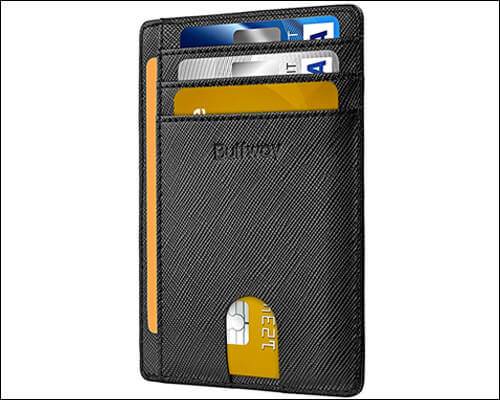 Buffway Apple Card RFID Blocking Leather Case