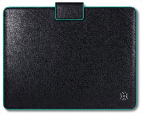 CAISON Genuine Leather Sleeve for iPad Pro 12.9-inch 4th Gen