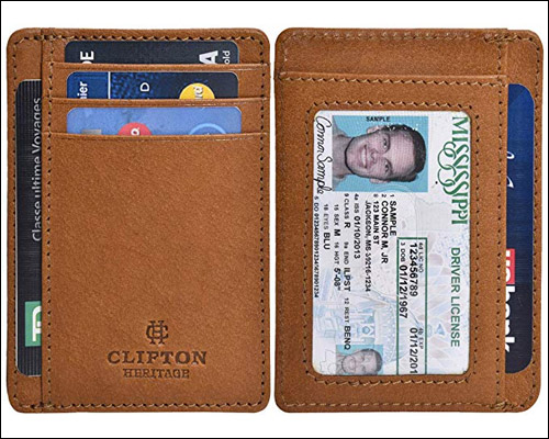 Clifton Apple Card Holder RFID Case