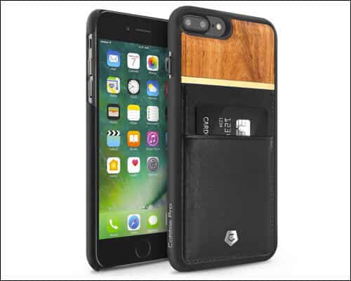 Cobble-Pro Wooden Case for iPhone 8 Plus