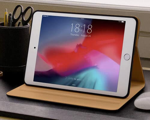 DTTO Leather Folio Case for iPad Mini 5