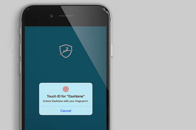 Dashlane App Support Touch ID and Face ID
