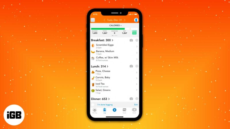 Dieting Apps for iPhone and iPad
