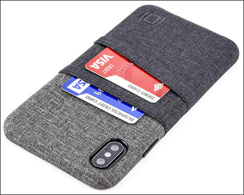 Dockem iPhone Xs Max Card Holder Wallet Case