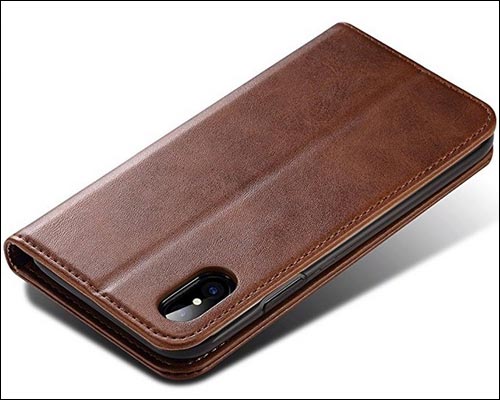 FLY HAWK iPhone X Leather Wallet Case